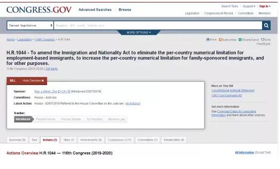 美國職業移民國別限額或將取消,美國移民排期將大大縮短